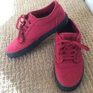 Burgundy Vans ❗️